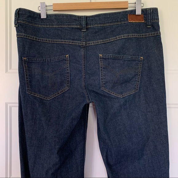 Esprit - Denim Tube Dark Wash Skinny Jeans - Size 32 - Picture 5 of 14